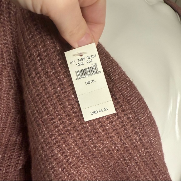 NWT Aerie twist back sweater dress women’s size extra large long sleeve knit XL - Picture 4 of 12